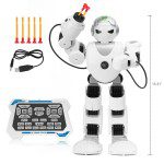 Robot alfa de control remoto 12 modern, juguete inteligente y programable para niños - Blanco - Imagen 3