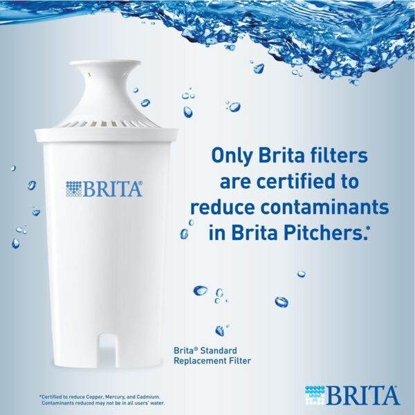 Filtro de recambio para (Pichel) jarra de agua Brita, Estándar, Estándar - Imagen 4