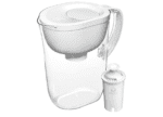 Pichel - Brita grande 10 tazas de diario jarra de agua Incluye filtro – sin BPA – color blanco