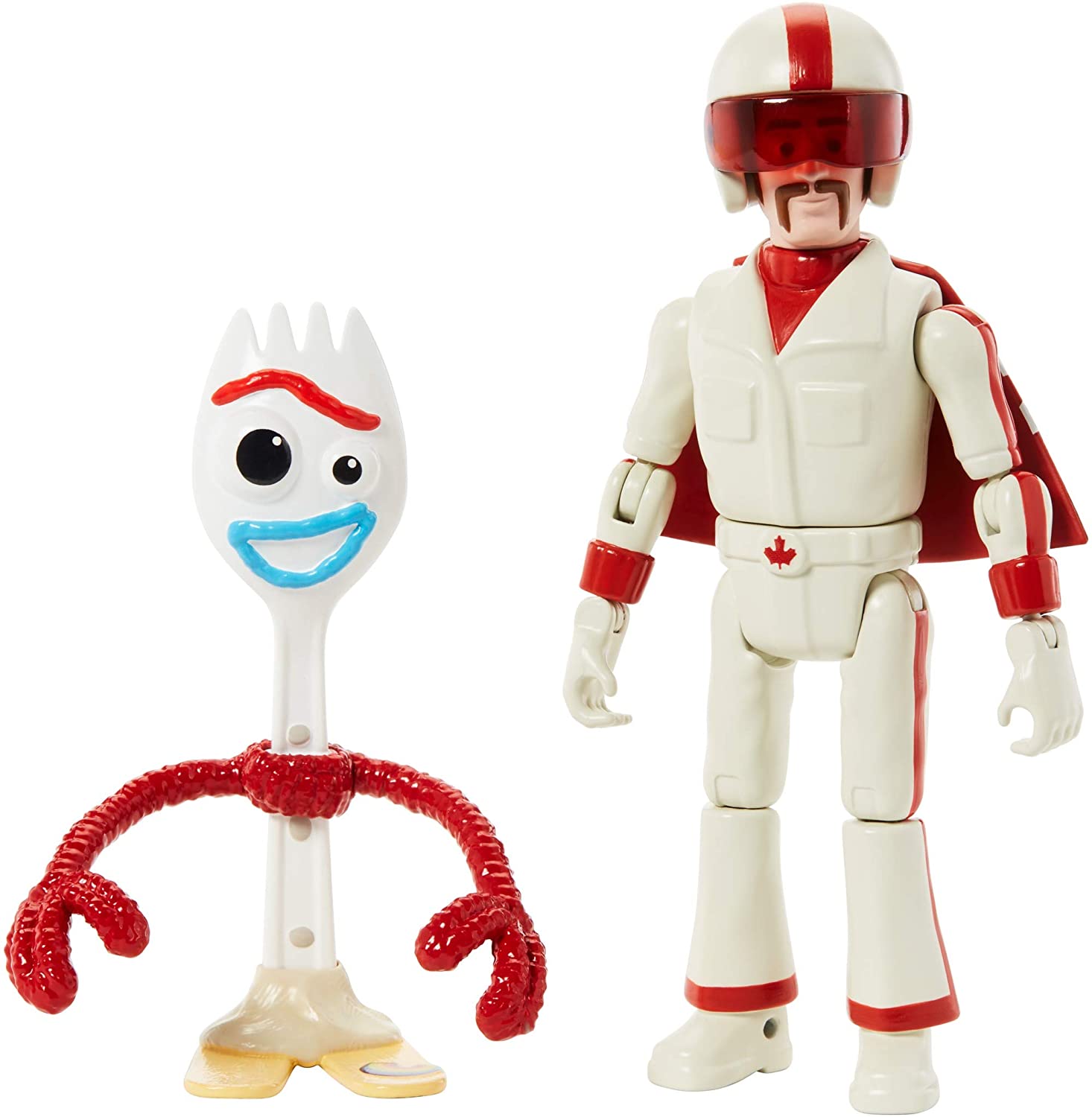 Toy Story Figura de Disney Pixar Forky y Duke Caboom Toy Story Figura de Disney Pixar Forky y Duke Caboom, 4.3 "y 5.9" - Imagen 1