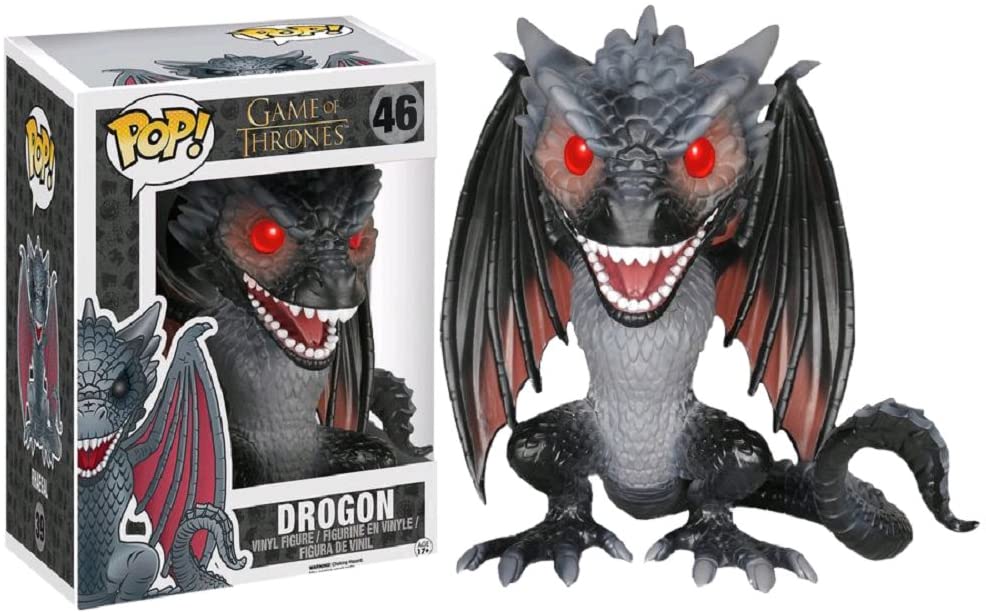 Eyed exclusivo de Vinilo Pop Drogon Funko POP! Tronos Rojo-Eyed exclusivo de Vinilo Pop Drogon - Imagen 1