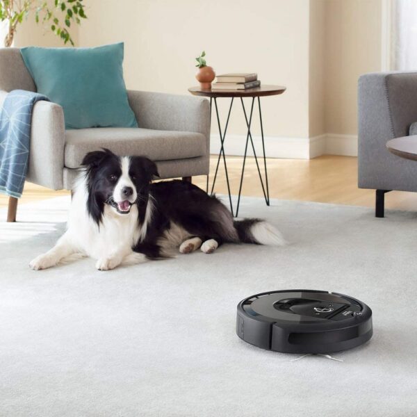 iRobot Roomba i7 Robotic Vacuum Bundle- Alexa Conectado, Home Mapping ideal para el pelo de mascotas (+1 cepillo extra de bordeo, 1 filtro extra) - Imagen 1