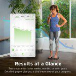 Pesa Báscula de grasa corporal Etekcity  con Bluetooth inteligente, aprobada por la FDA, báscula digital inalámbrica para baño, analizador de composición corporal de 13 elementos esenciales con aplicación, plataforma más grande, peso, BMI, grasa corporal y más - Imagen 4