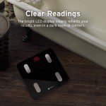 Pesa Báscula de grasa corporal Etekcity  con Bluetooth inteligente, aprobada por la FDA, báscula digital inalámbrica para baño, analizador de composición corporal de 13 elementos esenciales con aplicación, plataforma más grande, peso, BMI, grasa corporal y más - Imagen 5