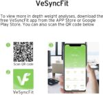 Pesa Báscula de grasa corporal Etekcity  con Bluetooth inteligente, aprobada por la FDA, báscula digital inalámbrica para baño, analizador de composición corporal de 13 elementos esenciales con aplicación, plataforma más grande, peso, BMI, grasa corporal y más - Imagen 9