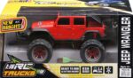 CARRO CONTROL REMOTO JEEP NEW BRIGHT 1:16RC TRUCKS 2.4GHZ NARANJA - Imagen 6