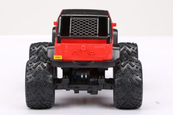 CARRO CONTROL REMOTO JEEP NEW BRIGHT 1:16RC TRUCKS 2.4GHZ NARANJA - Imagen 4