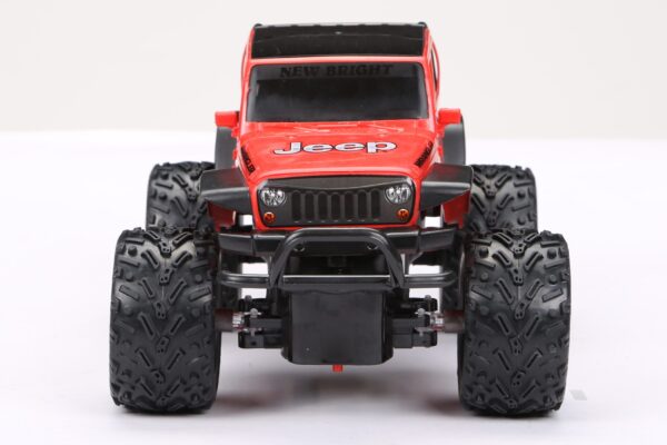 CARRO CONTROL REMOTO JEEP NEW BRIGHT 1:16RC TRUCKS 2.4GHZ NARANJA - Imagen 7