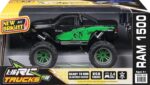 CARRO CONTROL REMOTO RAM NEW BRIGHT 1:16RC TRUCKS 2.4GHZ VERDE - Imagen 2
