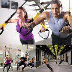 Correas de suspensión TRX Style Trainer BodyWeight Home Gym Bandas de resistencia física - Imagen 4