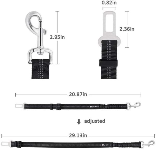 Cinturon ajustable multifunción para perro - Imagen 8