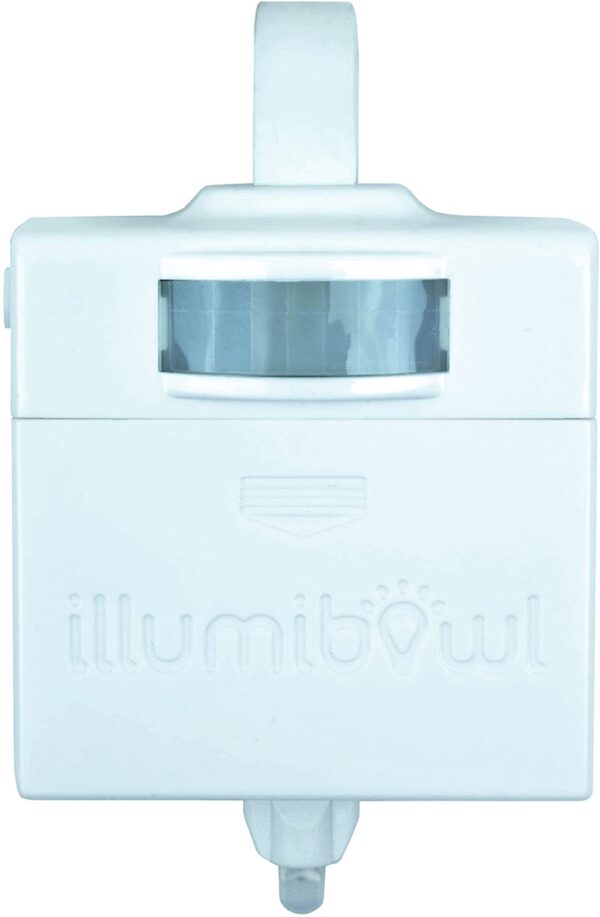 Luz para baño illumiBowl Luz nocturna activada por movimiento de inodoro (como se ve en el tanque de tiburón) multicolor, ajuste universal - Imagen 2