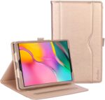 Estuche para Galaxy Tab A 10.1 2019 modelo T510, T515 y T517 (función atril), Dorado