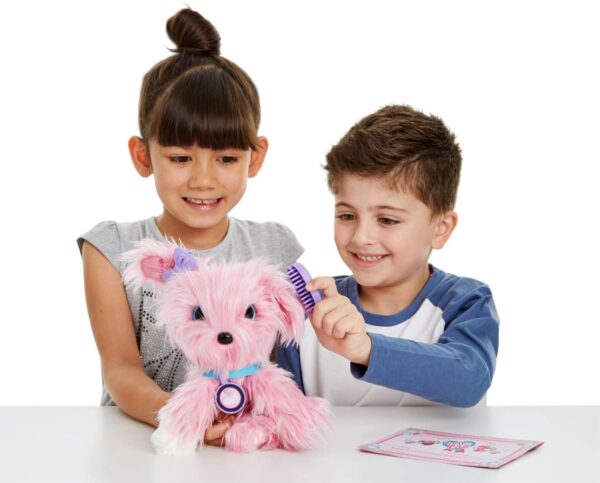 Peluche Little Live Scruff-A-Luvs Mascota de rescate misterioso de peluche, color rosa - Imagen 8
