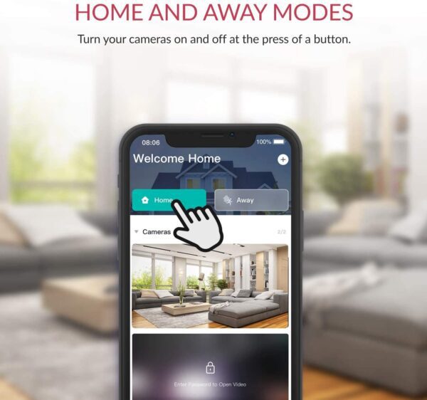 Sistema de vigilancia YI, cámara 1080 p, sistema de seguridad IP inalámbrico para interiores con visión nocturna, ideal para hogares, oficina, vigilancia de bebés y mascotas, con aplicación iOS y Android, servicio en la nube disponible - Imagen 2