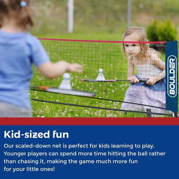 Juego de Net Set 10 pies - Portable Multiuso con ajuste de altura, Badminton , Soccer, Tennis, Pickleball, Kids Volleyball - Exterior o Interior - Imagen 8