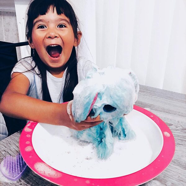 Peluche Little Live Scruff-A-Luvs Mascota de rescate misterioso de peluche, color azul - Imagen 4