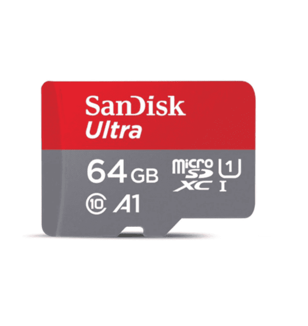 Tarjeta de memoria UHS SanDisk Ultra de 64GB MicroSDHC - Imagen 1