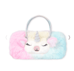 Bolso para niña Girls Llamacorn Faux Fur Sunglasses Case