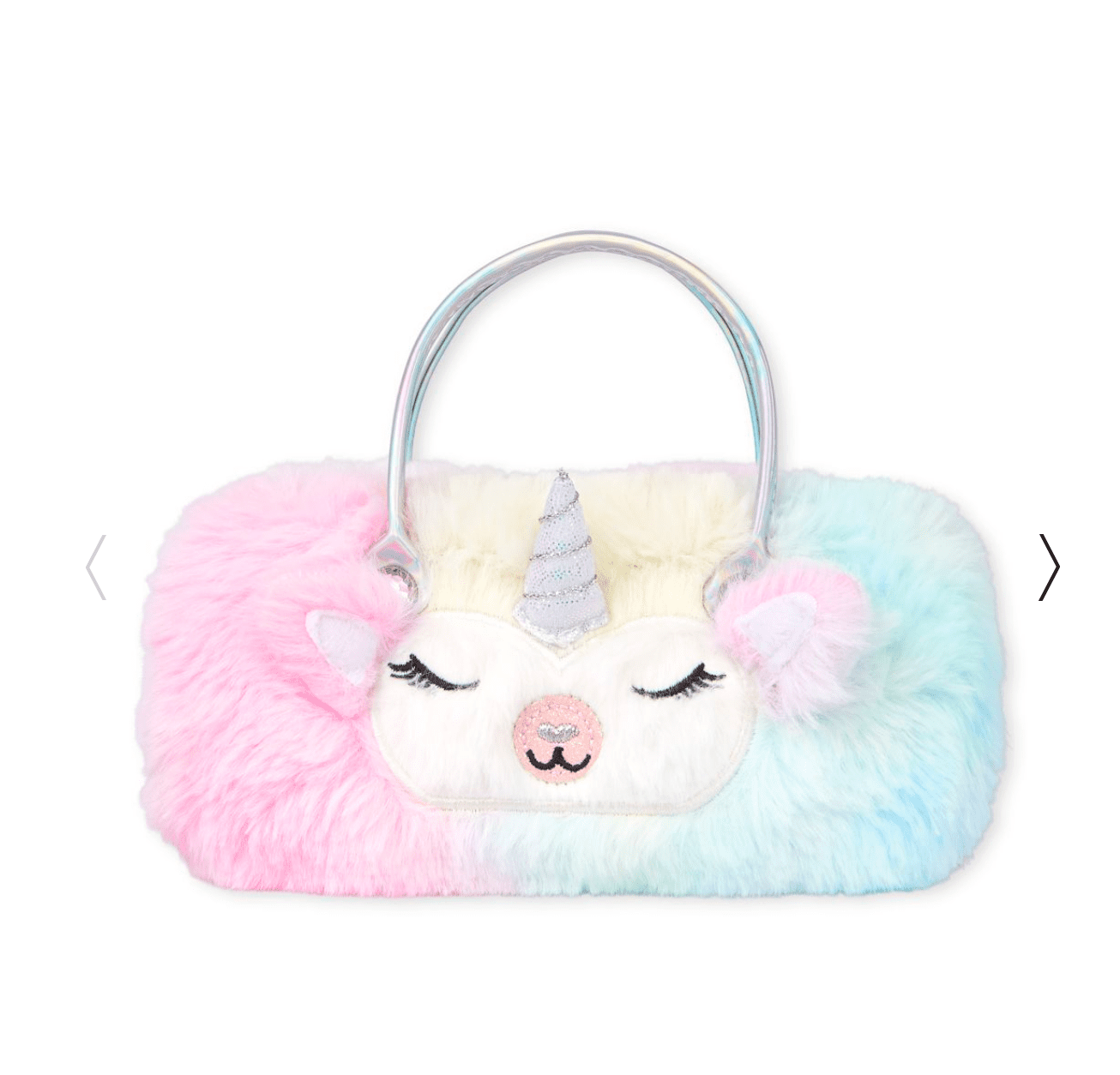 Captura de pantalla 2020-05-27 a la(s) 15.05.15 Bolso para niña Girls Llamacorn Faux Fur Sunglasses Case - Imagen 1
