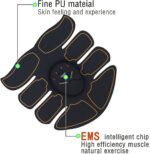 Estimulador de abdominales, estimulador de abdominales, entrenador de abdominales, entrenador de abdominales, estimulador de abdominales, para hombres, mujeres, entrenamiento abdominal, ejercicio, ejercicio, ejercicio, ejercicio, abdominales, musculación, equipo portátil de ABS - Imagen 3