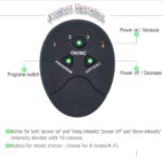 Estimulador de abdominales, estimulador de abdominales, entrenador de abdominales, entrenador de abdominales, estimulador de abdominales, para hombres, mujeres, entrenamiento abdominal, ejercicio, ejercicio, ejercicio, ejercicio, abdominales, musculación, equipo portátil de ABS - Imagen 2