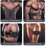 Estimulador de abdominales, estimulador de abdominales, entrenador de abdominales, entrenador de abdominales, estimulador de abdominales, para hombres, mujeres, entrenamiento abdominal, ejercicio, ejercicio, ejercicio, ejercicio, abdominales, musculación, equipo portátil de ABS - Imagen 4