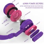 Audífonos Besom i36 - Auriculares de diadema para niños con control de micrófono, estéreo, ajustable, plegables, sin enredos, clavija de audio de 0.138 in, con cable, para niños, adolescentes, niñas, niños y adultos - Imagen 10