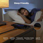 Cargador inalámbrico LETSCOM, certificado Qi, 15 W, almohadilla de carga inalámbrica ultradelgada, compatible con iPhone 11/11 Pro Max/XS... - Imagen 4