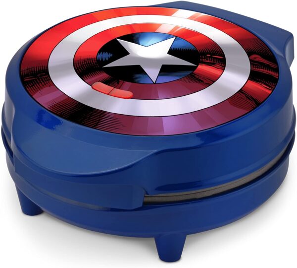 Wafflera Capitan America Marvel MVA-278 Captain America Shield Waflera, azul, Captain America, Azul - Imagen 5