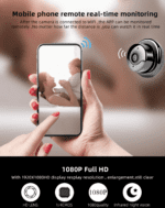 Camara SDETER 1080P Interior Wireless Mini WiFi Camera Home Security Camera IP con Visión Nocturna. - Imagen 10