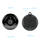 Camara SDETER 1080P Interior Wireless Mini WiFi Camera Home Security Camera IP con Visión Nocturna. - Imagen 4