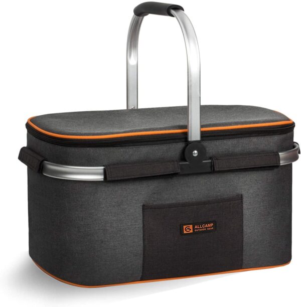 Cesta - Canasta de picnic ALLCAMP Outdoor Gear - 22 L - Imagen 6