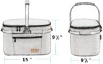 Cesta - Canasta de picnic ALLCAMP Outdoor Gear - 22 L - Imagen 9