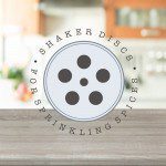 Especiero giratorio de 16 frascos para mostrador - Imagen 3