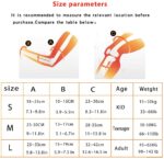 Rodilleras para niños y jóvenes, coderas y muñequeras, 3 en 1, juego de equipo de protección para patinaje en línea, patinaje, patinaje, ciclismo, BMX - Imagen 7