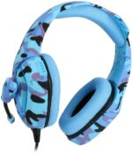 Audifonos para juegos PS4 ONIKUMA K1 PC Gamer estéreo con cable y cancelación de ruido, con micrófono, control de volumen para PlayStation 4 Laptop Tablet teléfono móvil - Imagen 4