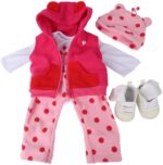 Muñeca de bebé recién nacida de 16 in -Kaydora - , cuerpo suave y pesado, muñeca de silicón hecha a mano realista, 16 pulgadas, Harper - Imagen 3