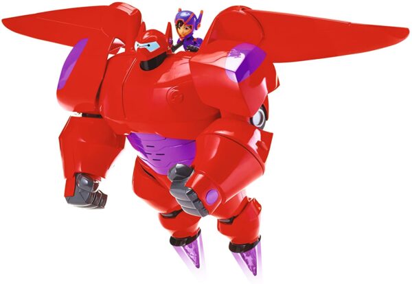 Juguete Big Hero 6:The Series Flame Blast Flying Baymax - Figura de acción de juguete para niños, diseño de cohete - Imagen 10