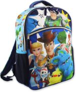 Toy Story - Disney Toy Story 4 - Mochila escolar para niña (16.0 in), color azul