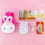 Mochila - Gloveleya para niñas, mochila rosada, E0168 - Imagen 8