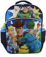 Toy Story - Disney Toy Story 4 - Mochila escolar para niña (16.0 in), color azul - Imagen 6