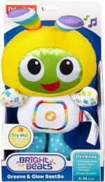 Juguete blando Músical Fisher-Price Groove & Glow BeatBo 0-4 años - Imagen 9