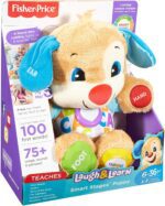 Fisher Price Juguete Peluche Fisher-Price Laugh & Learn Smart Stages Peluche educativo, Perro - Imagen 11
