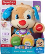 Fisher Price Juguete Peluche Fisher-Price Laugh & Learn Smart Stages Peluche educativo, Perro - Imagen 12