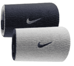 Muñequeras de doble ancho Nike Dri-Fit Home & Away