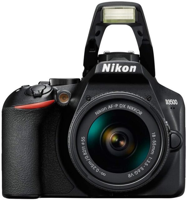 Camara Nikon D3500 Cámara DSLR con AF-P DX 0.709-2.165 in VR y 2.756-11.811 in lente de doble zoom paquete con funda de viaje, lente gran angular, teleobjetivo, juegos de filtros, tarjeta de memoria de 32 GB y accesorios (11 artículos) - Imagen 10