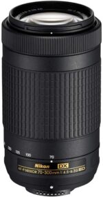 Camara Nikon D3500 Cámara DSLR con AF-P DX 0.709-2.165 in VR y 2.756-11.811 in lente de doble zoom paquete con funda de viaje, lente gran angular, teleobjetivo, juegos de filtros, tarjeta de memoria de 32 GB y accesorios (11 artículos) - Imagen 5