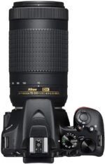 Camara Nikon D3500 Cámara DSLR con AF-P DX 0.709-2.165 in VR y 2.756-11.811 in lente de doble zoom paquete con funda de viaje, lente gran angular, teleobjetivo, juegos de filtros, tarjeta de memoria de 32 GB y accesorios (11 artículos) - Imagen 2