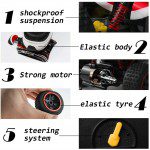 Carro Control RC, 2.4 Ghz automóvil de control remoto de alta velocidad, 1:18 2WD automóvil de juguete para niños y niñas con dos baterías recargables para automóvil, regalo para niños. - Imagen 6